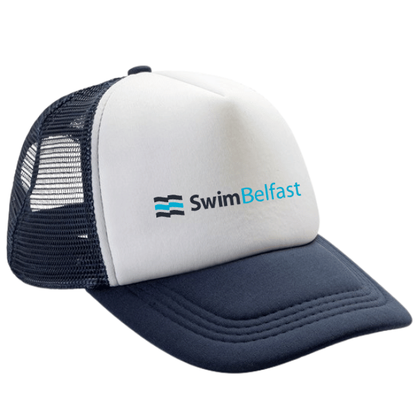 Swim Belfast Cap Navy/White